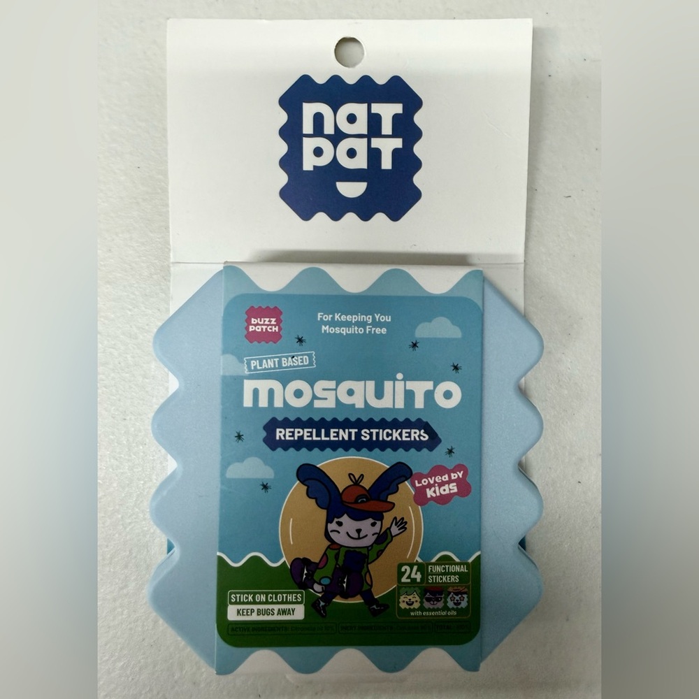 Mosquito Repellent Stickers - Nat Pat - Exp 2028